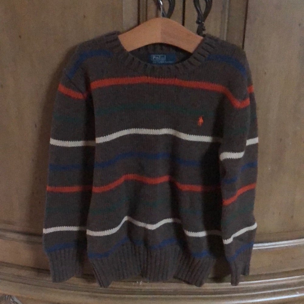 Polo striped sweater